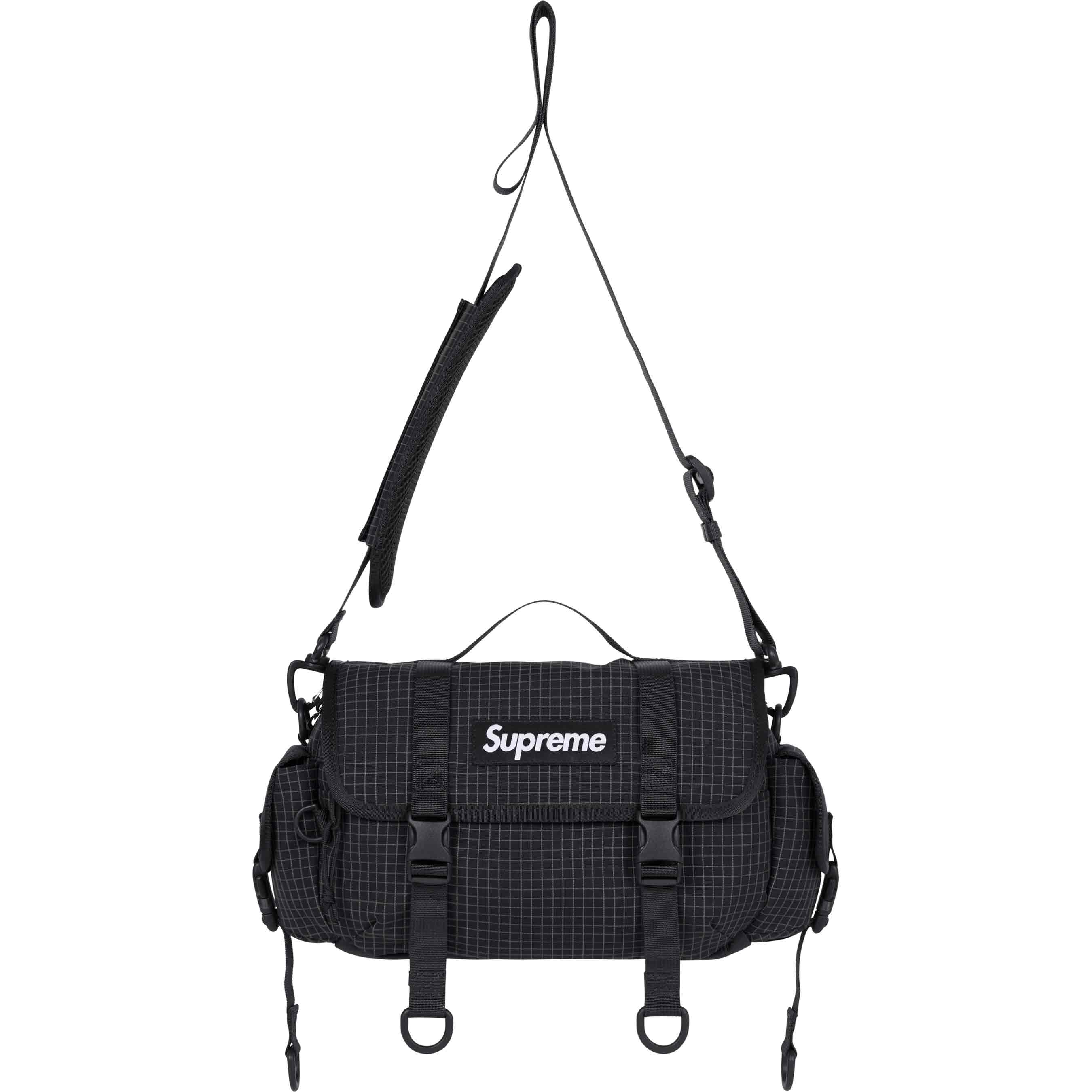 Mini Duffel Bag Supreme &quot;SS24&quot; Preto - LK Sneakers - duffelss24blk