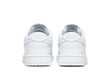 Vista superior Nike Dunk Low Triple White