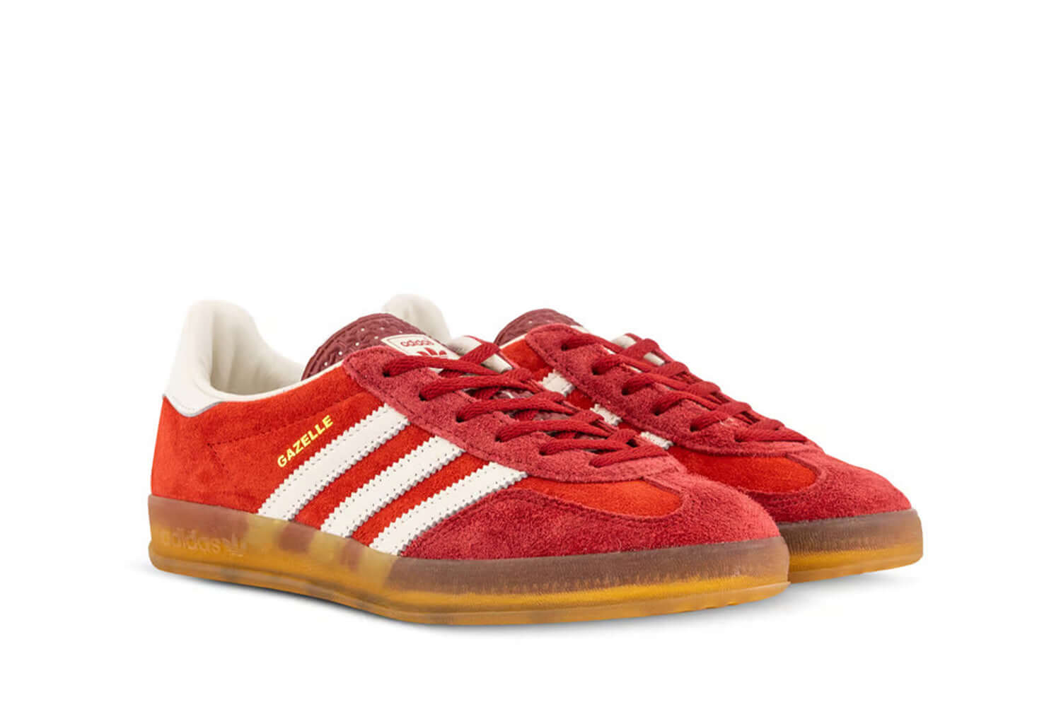 Tênis adidas Gazelle Indor &quot;Active Marron&quot; Vermelho - LK Sneakers