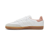 Vista lateral do Adidas Adidas Samba Wonder Clay mostrando design do cabedal e logo da marca