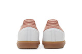 Vista superior do Adidas Adidas Samba Wonder Clay mostrando abertura, lingueta e cadarços