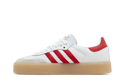 Tênis adidas Sambae Cloud White Better Scarlet Branco - Adidas - ID0438