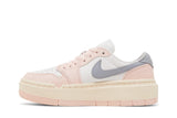 Vista lateral do Jordan Nike Air Jordan 1 Elevate Low Guava Ice mostrando design do cabedal e logo da marca