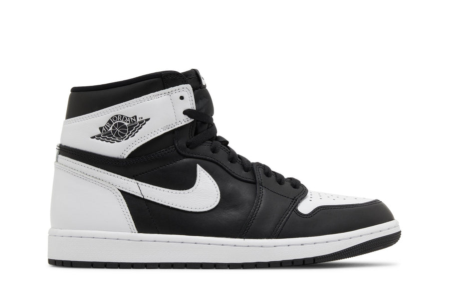 Jordan Nike Air Jordan 1 High OG "Black White" tênis em preto original na LK Sneakers