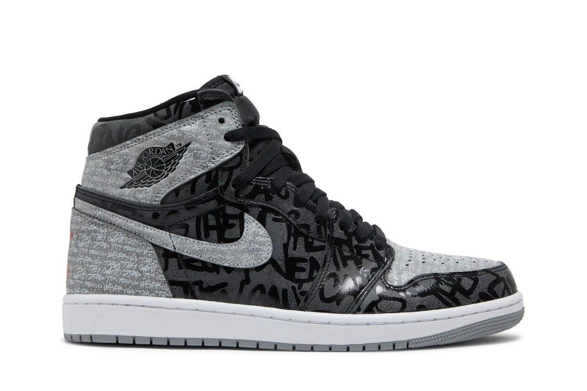 Tênis Nike Air Jordan 1 High Og Rebellionaire Cinza