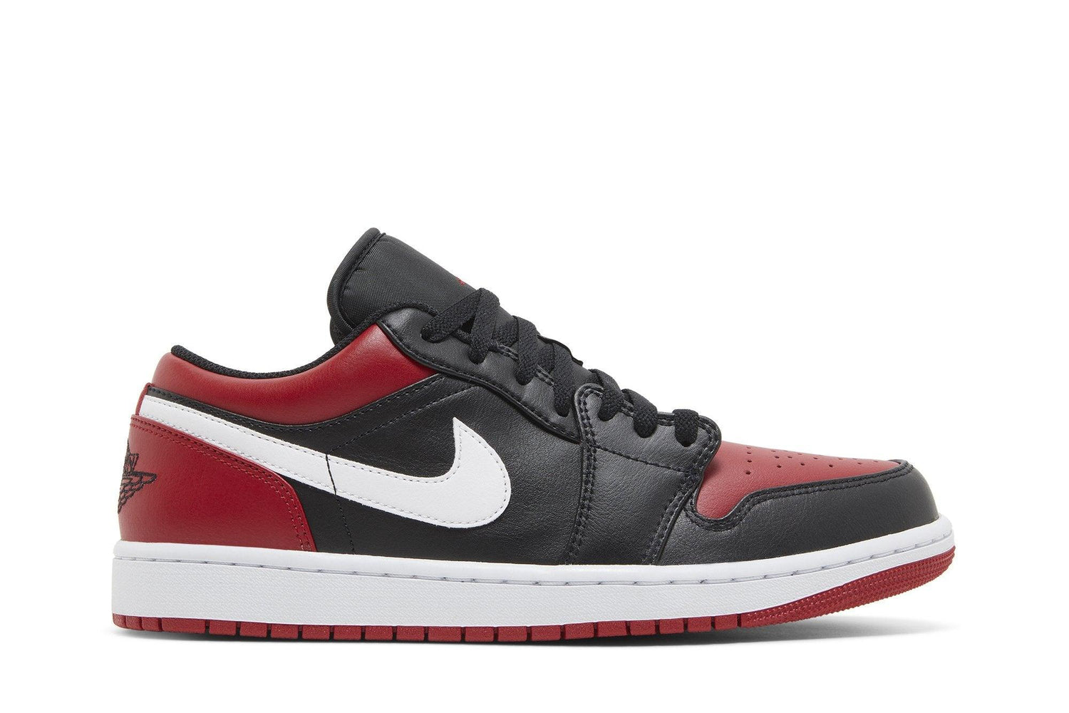 Tênis Air Jordan 1 Low Alternate Bred Toe Vermelho - LK.Sneakers - 553558066