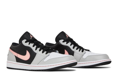 Tênis Air Jordan 1 Low Black Grey Pink Cinza - LK.Sneakers - 553558062