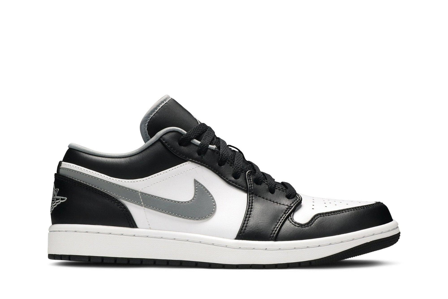 Tênis Air Jordan 1 Low Black Medium Grey Cinza - LK.Sneakers - 553558040