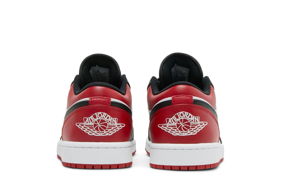 Tênis Air Jordan 1 Low Bred Toe Vermelho - LK.Sneakers - 553558612
