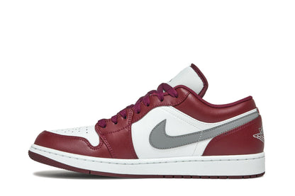 Tênis Air Jordan 1 Low Cherrywood Red Vermelho - LK Sneakers - 553558615