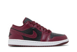 Jordan Nike Air Jordan 1 Low Dark Beetroot tênis em vermelho original na LK Sneakers