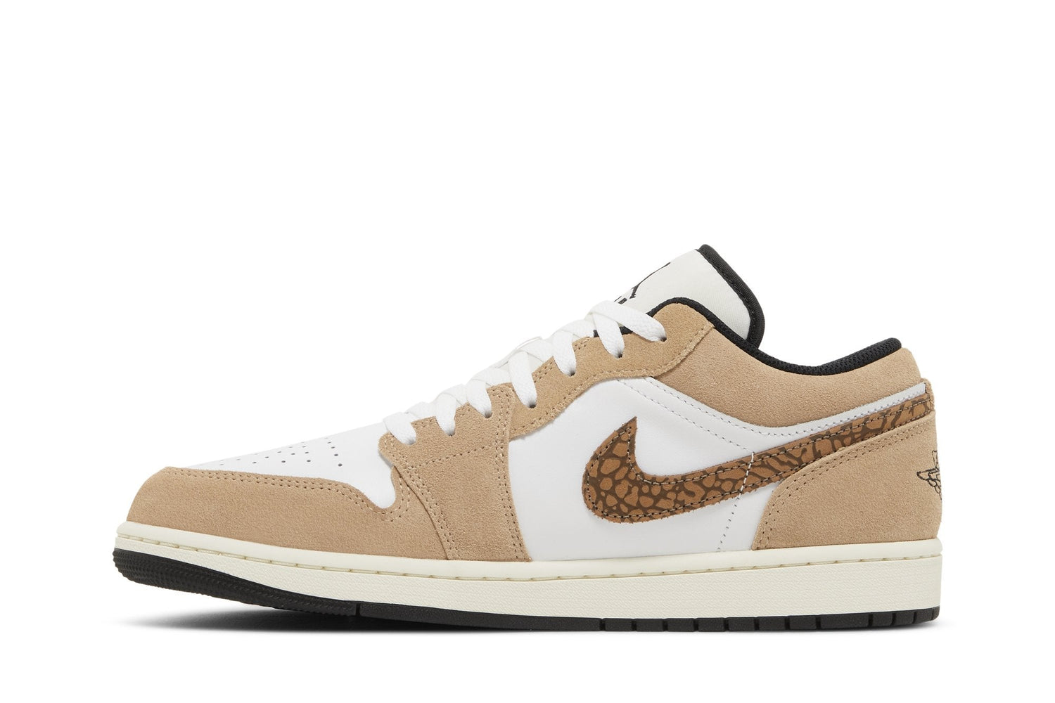 Tênis Air Jordan 1 Low &quot;Elephant Brown&quot; Marrom - LK Sneakers