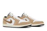 Tênis Air Jordan 1 Low "Elephant Brown" Marrom - LK Sneakers