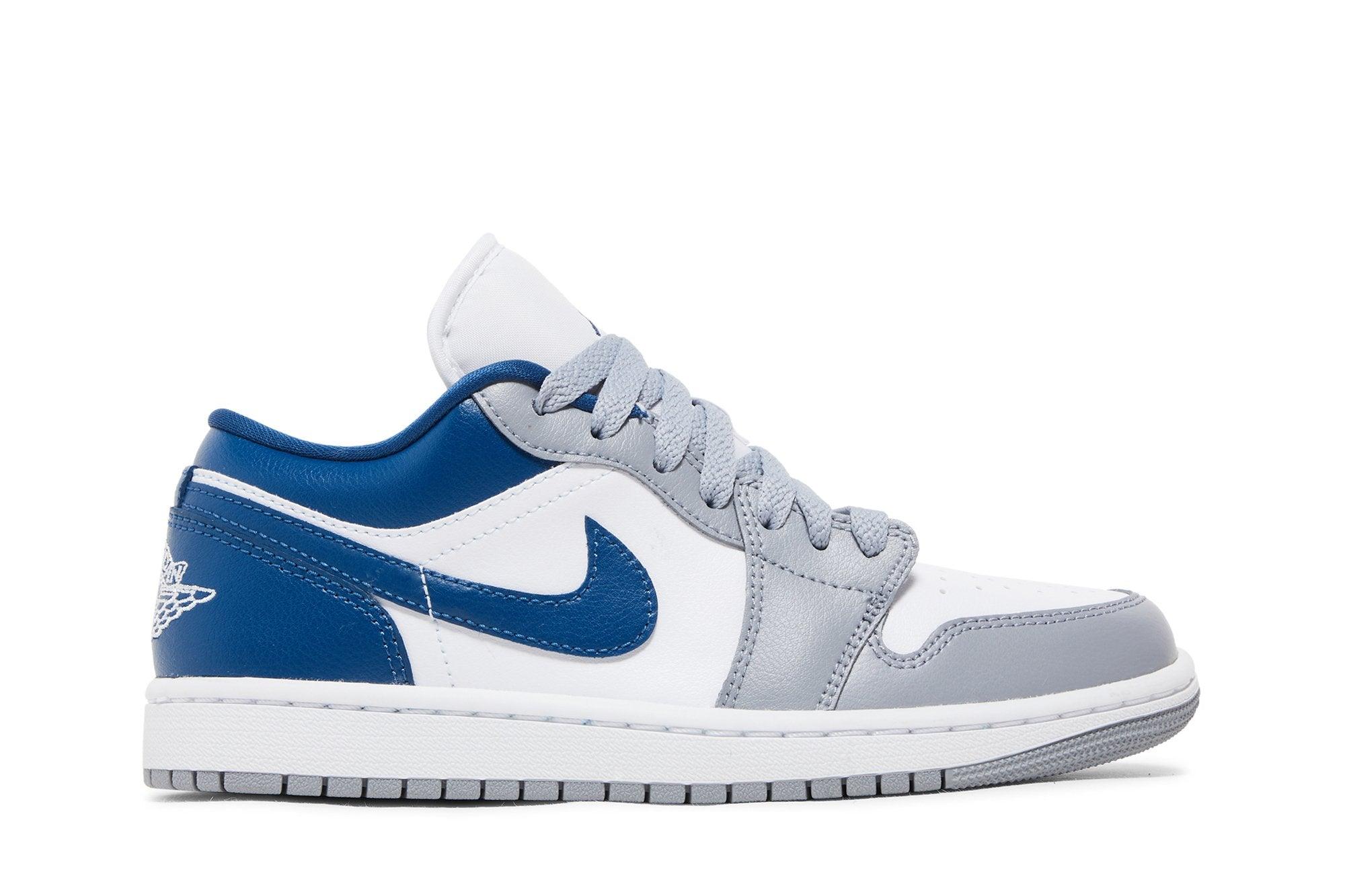 Tênis Air Jordan 1 Low French Blue Azul - LK Sneakers