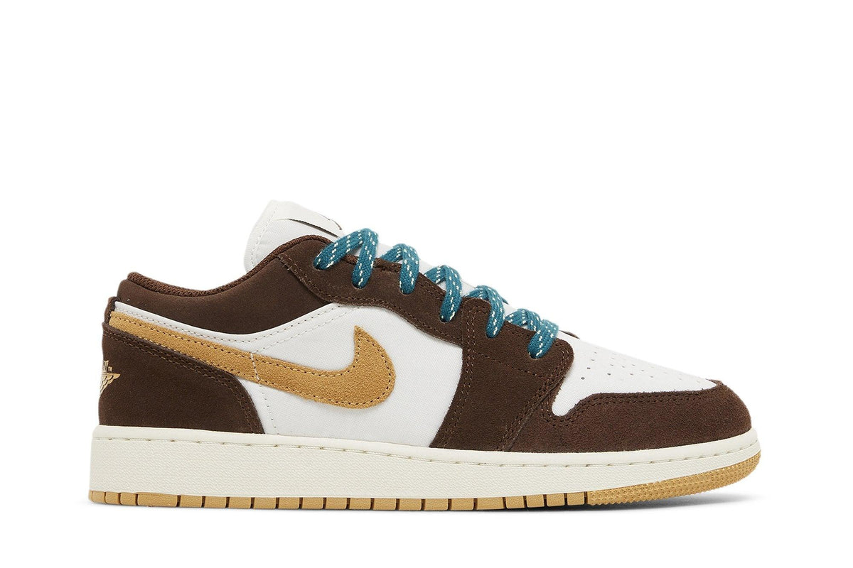 Tênis Nike Air Jordan 1 Low GS Cacao Wow Marrom