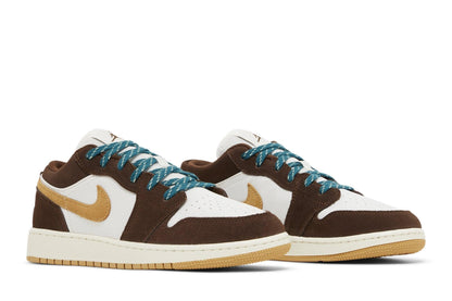 Tênis Air Jordan 1 Low GS Cacao Wow Marrom - LK.Sneakers - FB2216200