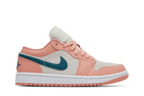 Jordan Nike Air Jordan 1 Low Light Madder Root tênis em rosa original na LK Sneakers
