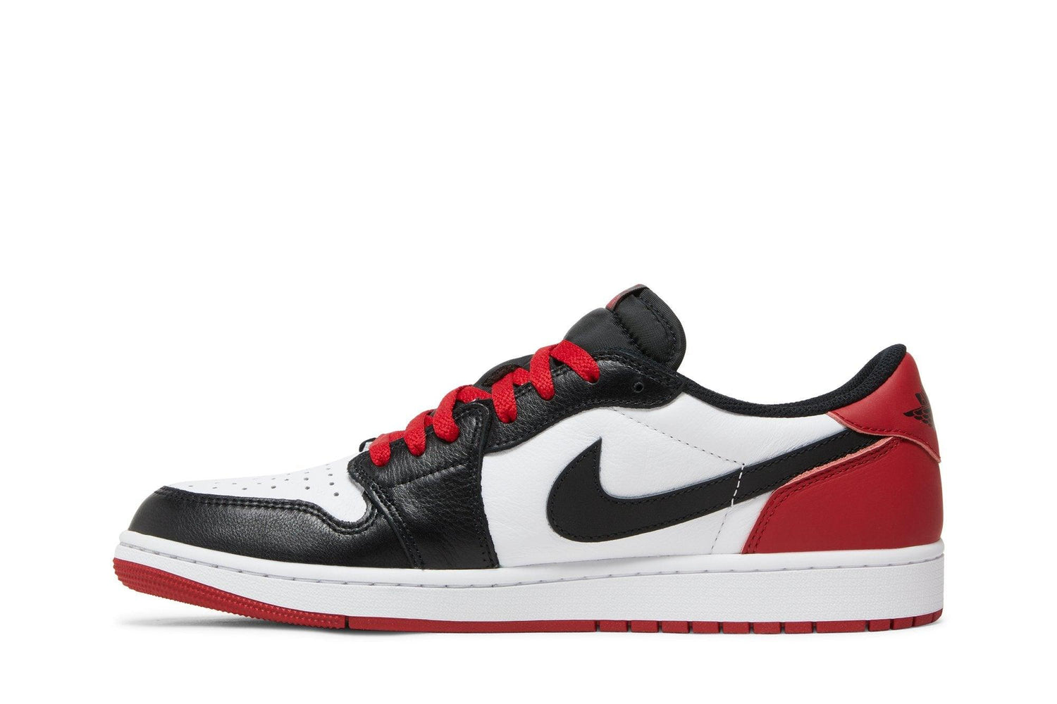 Tênis Air Jordan 1 Low OG Black Toe (2023) Vermelho - LK.Sneakers - CZ0790106