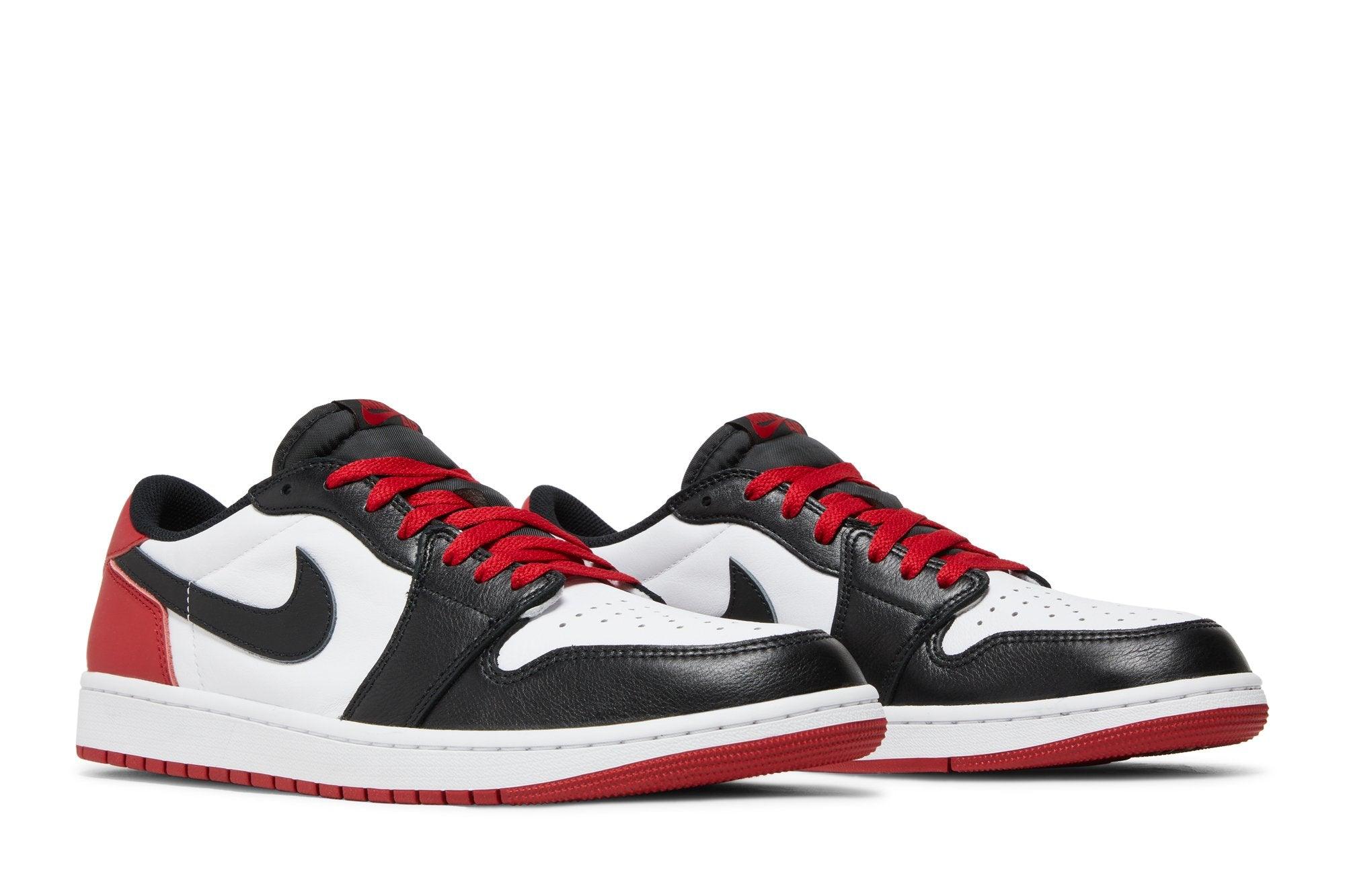 Tênis Air Jordan 1 Low OG Black Toe (2023) Vermelho - LK.Sneakers - CZ0790106