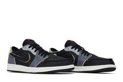 Tênis Air Jordan 1 Low OG EX Black and Smoke Grey Cinza - LK.Sneakers - DV0982006