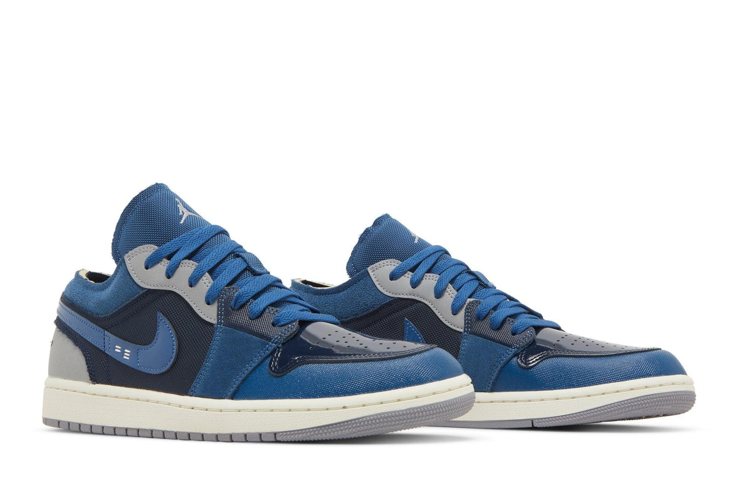 Tênis Air Jordan 1 Low SE Craft Inside Out Obsidian Azul - LK Sneakers