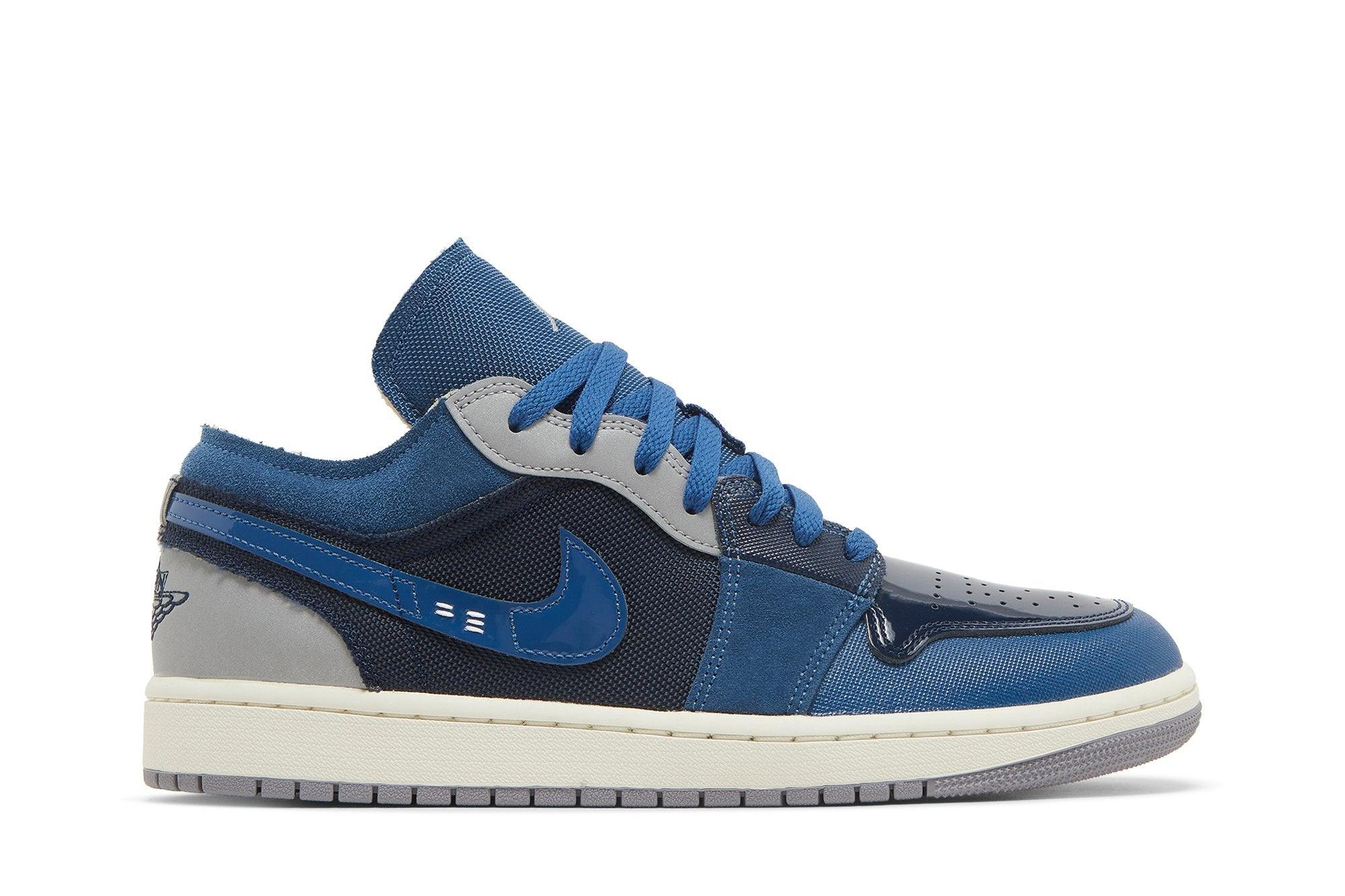 Tênis Air Jordan 1 Low SE Craft Inside Out Obsidian Azul - LK.Sneakers - DR8867400