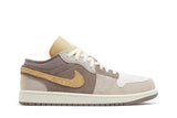 Jordan Nike Air Jordan 1 Low SE Craft Inside Out Taupe Haze tênis em bege original na LK Sneakers