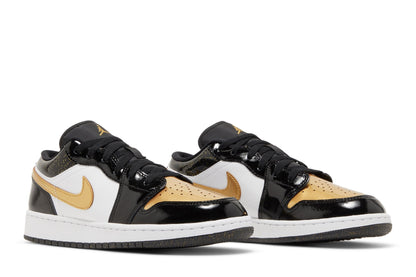 Tênis Air Jordan 1 Low SE Gs &quot;Gold Toe&quot; Preto - LK Sneakers - DR6970071