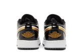 Tênis Air Jordan 1 Low SE Gs "Gold Toe" Preto - LK Sneakers