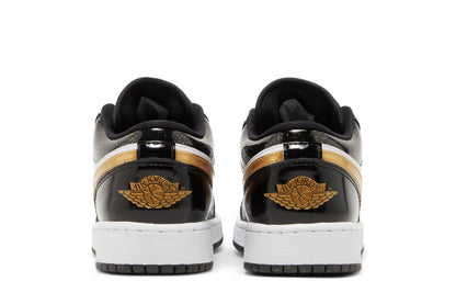 Tênis Air Jordan 1 Low SE Gs &quot;Gold Toe&quot; Preto - LK Sneakers - DR6970071