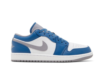 Tênis Air Jordan 1 Low True Blue Azul - LK.Sneakers - 553558412 - 1