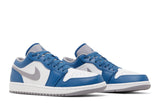 Tênis Air Jordan 1 Low True Blue Azul - LK.Sneakers - 553558412 - 1