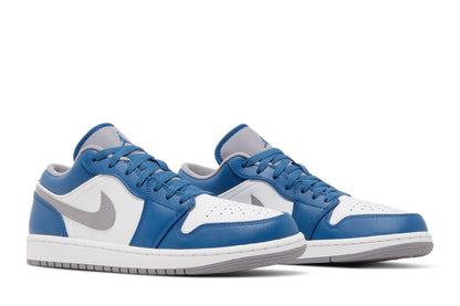 Tênis Air Jordan 1 Low True Blue Azul - LK.Sneakers - 553558412 - 1