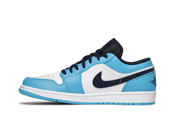 Tênis Nike Air Jordan 1 Low UNC 2021 Cinza
