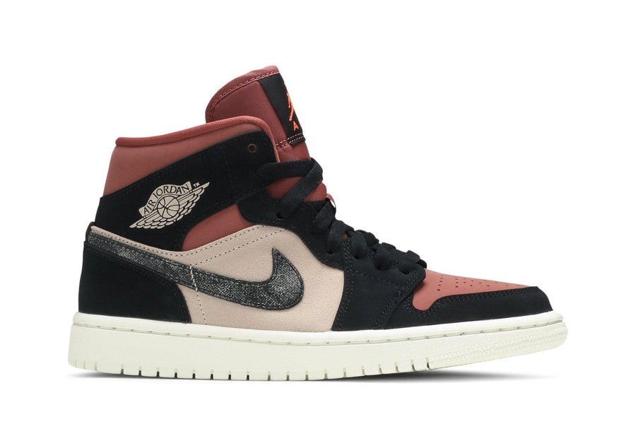 Jordan Nike Air Jordan 1 Mid 'Canyon Rust' tênis em multicolor original na LK Sneakers