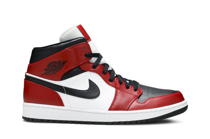 Tênis Air Jordan 1 Mid Chicago Black Toe Vermelho/Preto - LK.Sneakers - 554724069 - 1