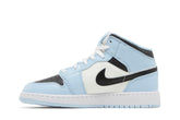 Tênis Air Jordan 1 Mid GS Ice Blue Azul - LK Sneakers