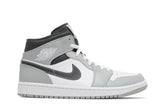 Tênis Air Jordan 1 Mid Light Smoke Grey Cinza - LK.Sneakers - 554724092 - 35