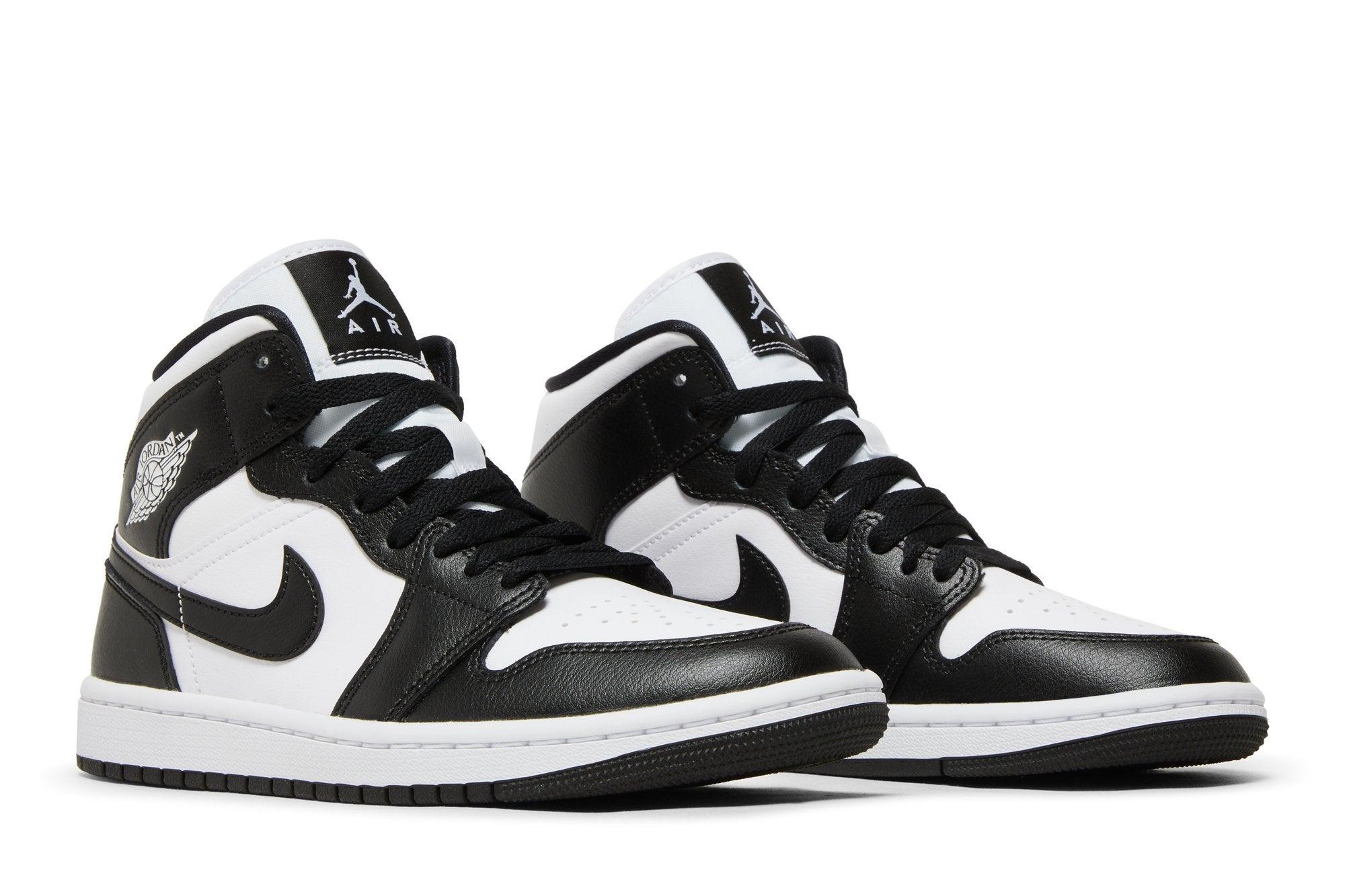 Tênis Air Jordan 1 Mid Panda Preto - LK Sneakers