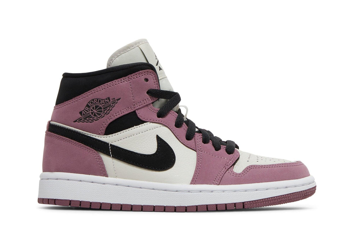 Tênis Nike Air Jordan 1 Mid SE Berry Pink Rosa