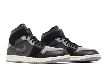 Tênis Air Jordan 1 Mid SE Craft Inside Out Black Preto - LK.Sneakers - DM9652001 - 1