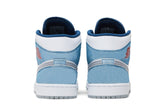 Tênis Air Jordan 1 Mid SE French Blue Azul - LK Sneakers