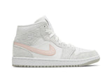 Jordan Nike Air Jordan 1 Mid SE Light Iron Ore tênis em cinza original na LK Sneakers
