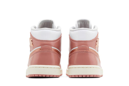 Tênis Air Jordan 1 Mid SE Red Stardust White Rosa - LK Sneakers - 