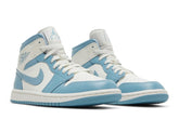 Tênis Air Jordan 1 Mid University Blue (UNC) Azul - LK.Sneakers - BQ6472141 - 35