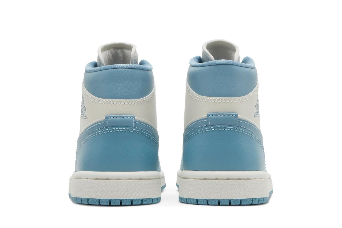 Tênis Air Jordan 1 Mid University Blue (UNC) Azul | LK Sneakers