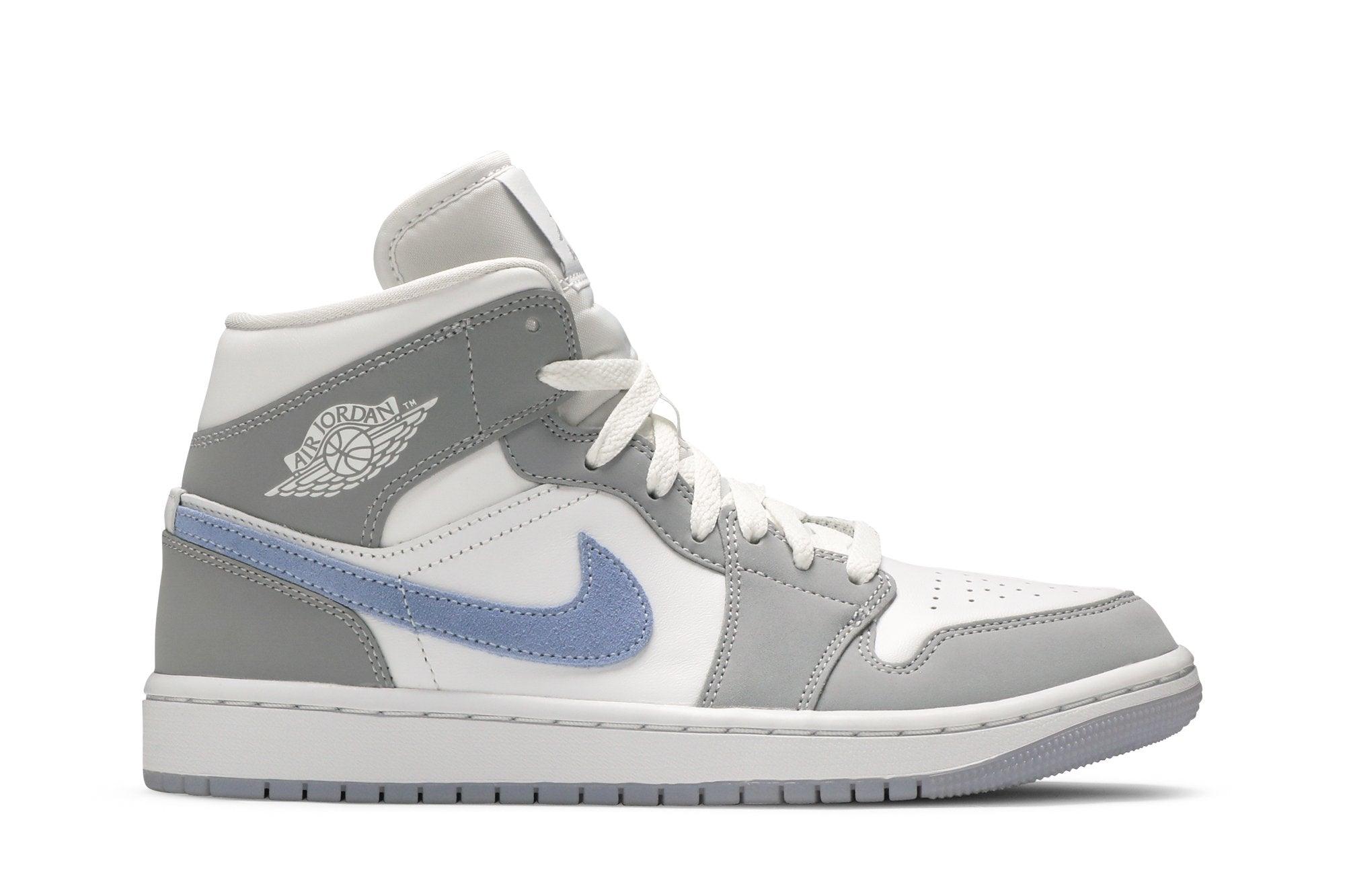 Tênis Air Jordan 1 Mid Wolf Grey Cinza - LK Sneakers