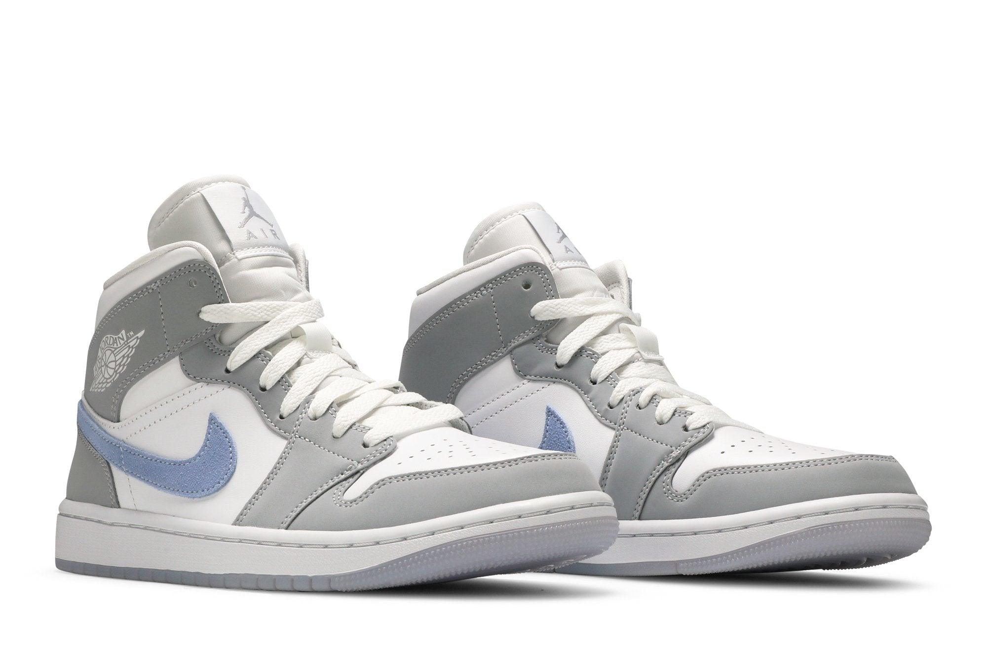 Tênis Air Jordan 1 Mid Wolf Grey Cinza - LK Sneakers