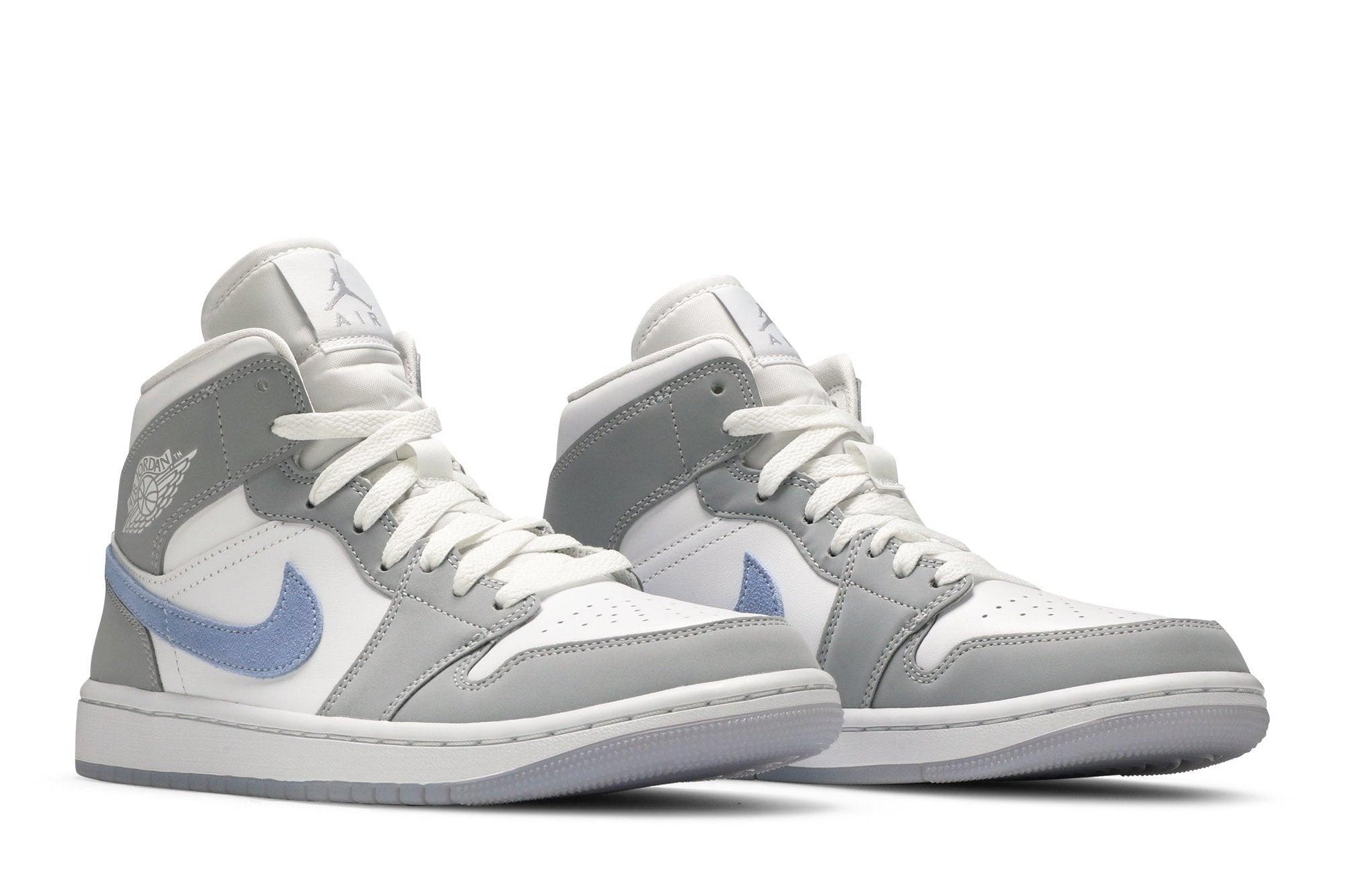 Tênis Air Jordan Mid Wolf Grey Cinza LK Sneakers