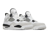 Tênis Air Jordan 4 Retro "Military Black" Branco - LK Sneakers